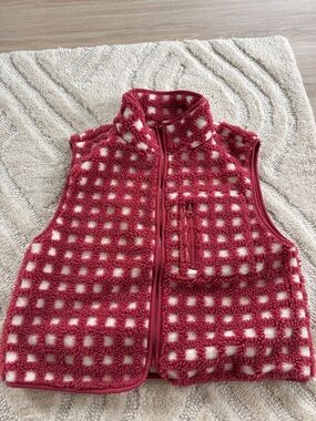 Midnight lunch fleece vest